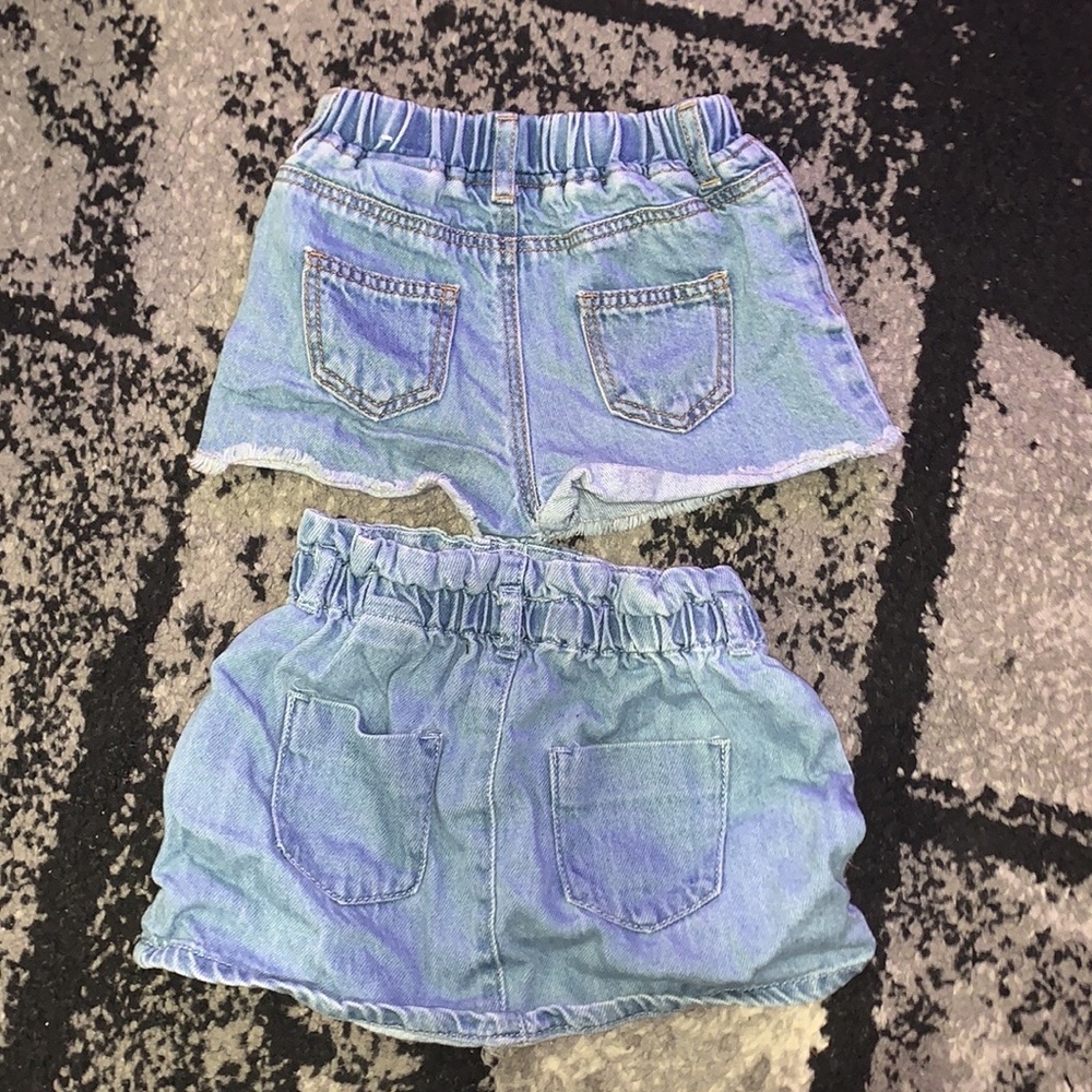 Zara shorts and skirt